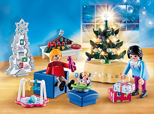 PLAYMOBIL Christmas Habitación Navideña, A partir de 4 años (9495)