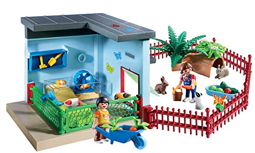 PLAYMOBIL City Life Habitación Pequeñas Mascotas, a Partir de 4 Años (9277)