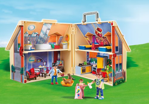 PLAYMOBIL Dollhouse Casa de Muñecas Maletín, A partir de 4 años (5167)