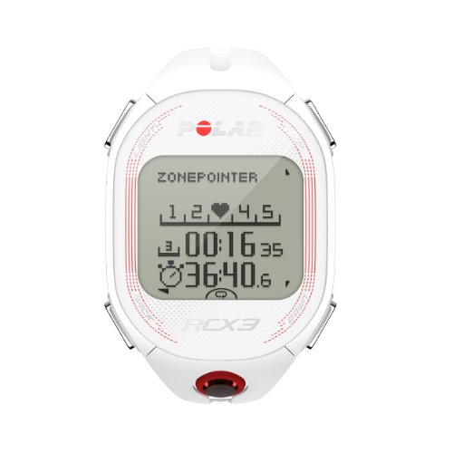 Polar RCX3 Pulsómetro, Mujer, Blanco, Weiss