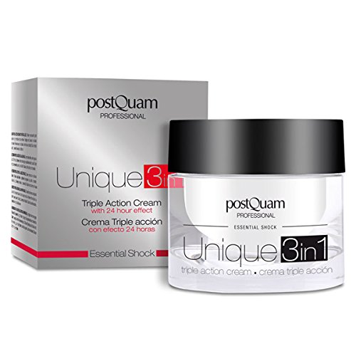 Postquam - Unique 3 in 1 | Crema Triple Acción: Hidronutritiva y Antiarrugas de Acción 24 horas, 50ML