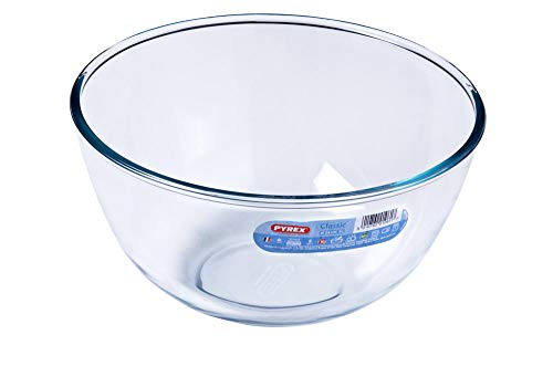 Pyrex Classic - Bol de vidrio para mezclas de 3 litros