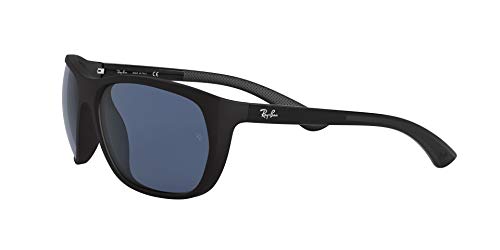 Ray-Ban 0RB4307 Gafas de sol, Matte Black, 61 para Hombre