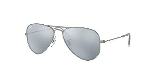 Ray-Ban JUNIOR 0rj9506s Gafas de sol, Matte Gunmetal, 50 Unisex-Niño