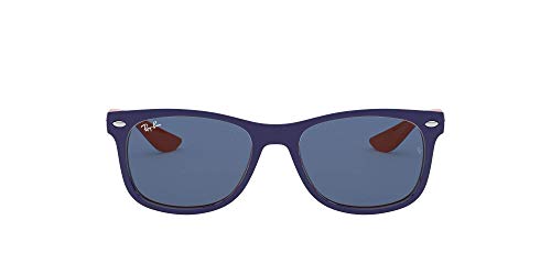 Ray-Ban Junior Rj9052S, Gafas de Sol, 47mm, Azul y Naranja