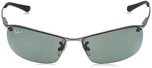 Ray-Ban RB 3183 Gafas de sol, Gunmetal, 64 para Hombre