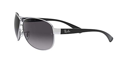 Ray-Ban Rb 3386 Gafas de sol, Silver, 67 para Hombre