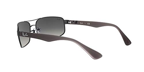 Ray-Ban Rb 3445 Gafas de sol, Matte Black, 61 para Hombre