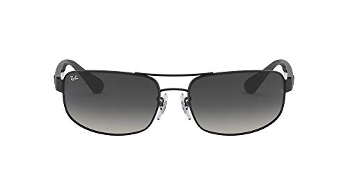 Ray-Ban Rb 3445 Gafas de sol, Matte Black, 61 para Hombre