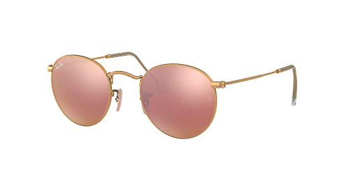 Ray-Ban RB 3447 Gafas de sol, Matte Gold, 50 para Hombre