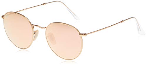 Ray-Ban RB 3447 Gafas de sol, Matte Gold, 53 para Hombre