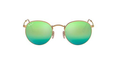 Ray-Ban Rb 3447 Gafas de sol, Matte Gold, 53 para Hombre