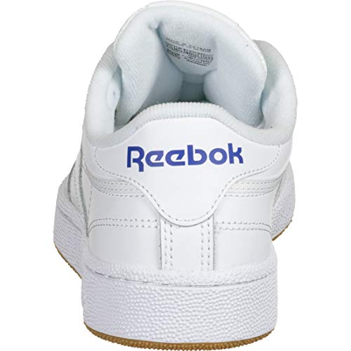 Reebok Club C 85, Zapatillas de Gimnasia para Hombre, Blanco INT White Royal Gum, 37.5 EU