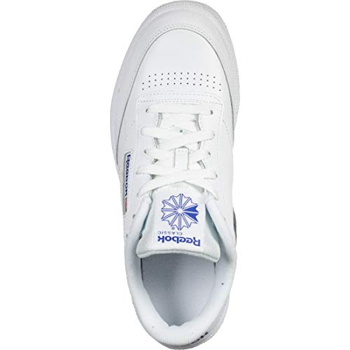 Reebok Club C 85, Zapatillas para Hombre, Blanco (INT White/Royal Gum), 42 EU