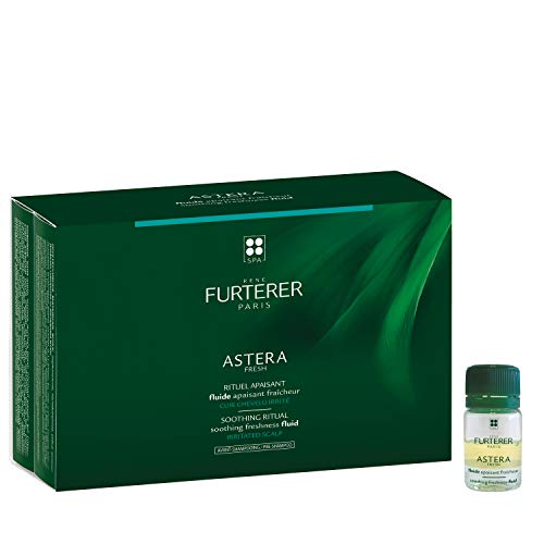 Rene Furterer Astera Soothing Freshness Fluid - For Irritated Scalp (Salon Product) 16x5ml