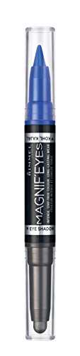 Rimmel Magnif’eyes Double Ended Shadow + Liner 004 - eyeliners (Women, Pencil, Blue, Dark Side of Blue)