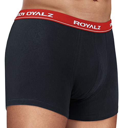 ROYALZ bóxers para Hombre Multipack (Pack de 5) Ropa Interior Calzoncillos Underwear, Color:Set 001 (Pack de 5 - Multicolor), Tamaño:S