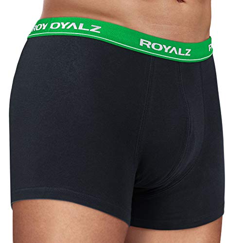 ROYALZ bóxers para Hombre Multipack (Pack de 5) Ropa Interior Calzoncillos Underwear, Color:Set 001 (Pack de 5 - Multicolor), Tamaño:S