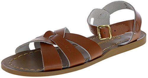 Salt Water Sandals by Hoy Shoe Original Sandal - Sandalias para bebé, niño o mujer, color marrón, talla 25,5 EU