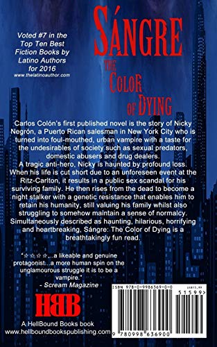 Sangre: The Color of Dying: Volume 1