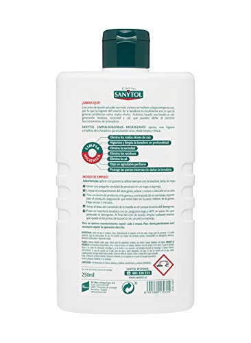 Sanytol - Limpia Lavadoras Higienizante - 250ml