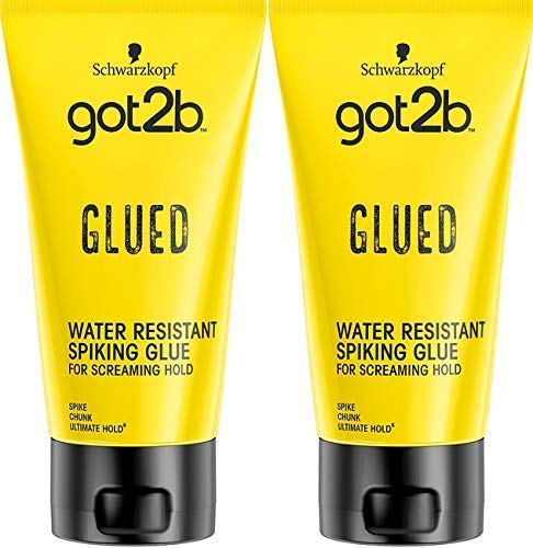 Schwarzkopf Got2b pegadosFabricación Styling Rematar Glue 150ml - Pack de 2