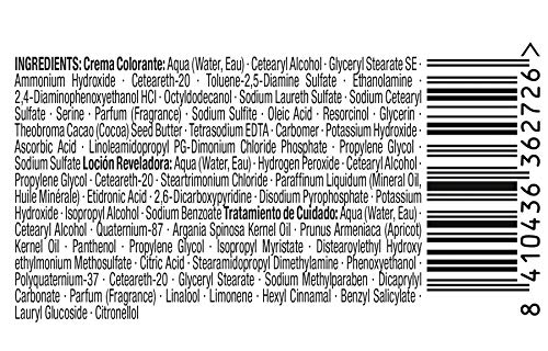 Schwarzkopf Palette Naturals - Coloración Permanente Tono 1.1 Negro Azulado, 550 gr (Pack de 5)