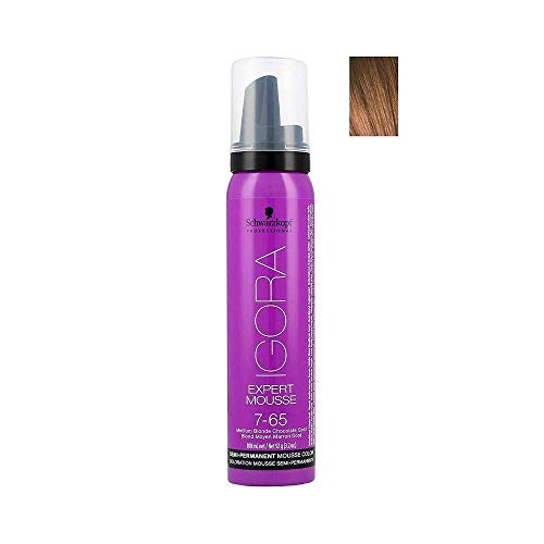 Schwarzkopf Professional Igora Tinte en Mousse Semipermanente 7-65 - 100 ml