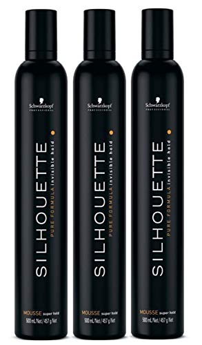 Schwarzkopf Silhouette Super Hold Mousse 3 x 500 ml = 1500 ml