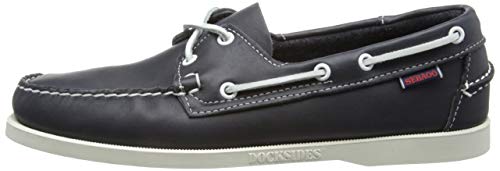 Sebago Docksides Portland, Náuticos para Hombre, Azul (Blue Navy 908), 42 EU