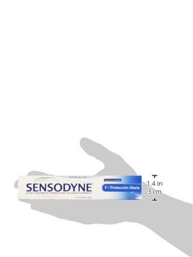 Sensodyne Protección Diaria - Pasta de dientes con flúor, alivio para dientes sensibles - 75 ml