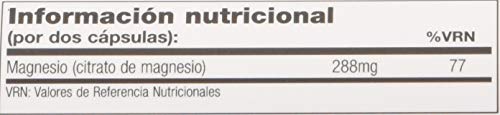 SOLARAY® Magnesium. Magnesio Citrato.90 VegCaps. Ayuda a disminuir el cansancio y la fatiga. Contribuye al funcionamiento normal de los músculos. Sin gluten. Apto para veganos.