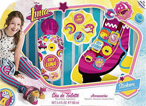 Soy Luna Set Perfume, Adhesivos y Items - 1 pack