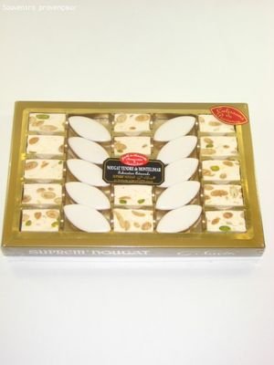 Suprem nougat-coffret de Calissons y turrón Tendre