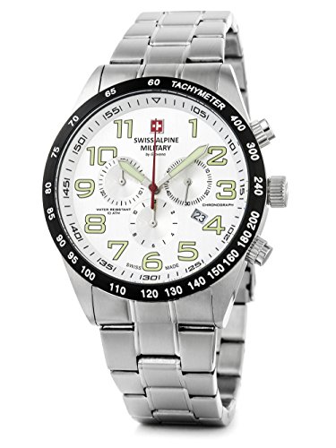 Swiss Alpine Military 7047.9132 Heren horloge 46 mm