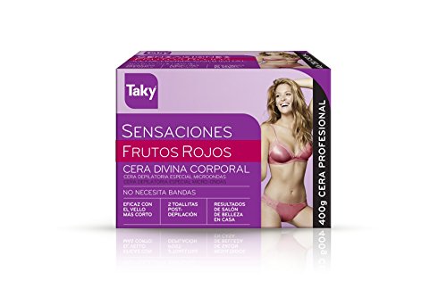 Taky Sensaciones Cera Divina Corporal - Bandas depilatorias, 400 gr