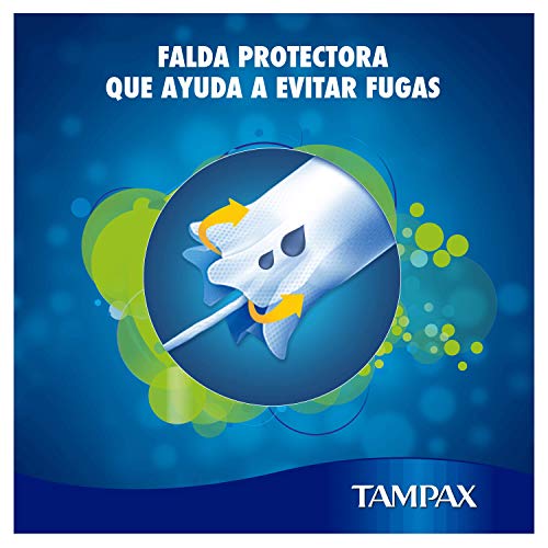 Tampax Compak Super Tampones Con Aplicador, Protección Antimanchas Y Discreción, Limpieza - 22 Unidades