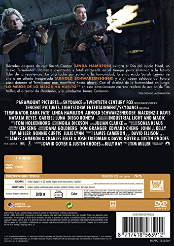 Terminator Destino Oscuro [DVD]