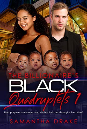 The Billionaires Black Quadruplets 1: BWWM Clean Quadruplets Romance (Black Quads) (English Edition)