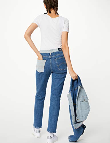 Tommy Jeans Mujer Izzy High Rise Slim Ankle Slim Jeans, Azul (TJ DENIM COLORBLOCK 1A4), W31/L32