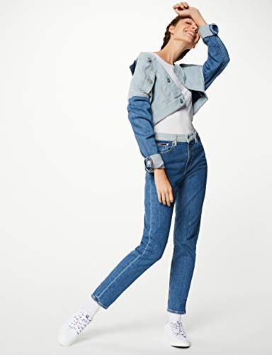 Tommy Jeans Mujer Izzy High Rise Slim Ankle Slim Jeans, Azul (TJ DENIM COLORBLOCK 1A4), W31/L32