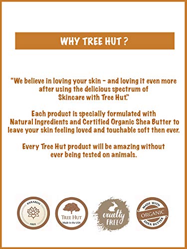 Tree Hut Exfoliante de azúcar, rosa de marruecos 570 g (700323)