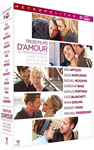 Trois films d'amour de Terrence Malick : A la merveille + Knight of Cups + Song to Song [Italia] [DVD]