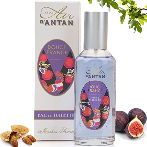 Un Air d'Antan - Douce France - Agua de colonia 55ml, fragancia de almendras, higos y vetiver