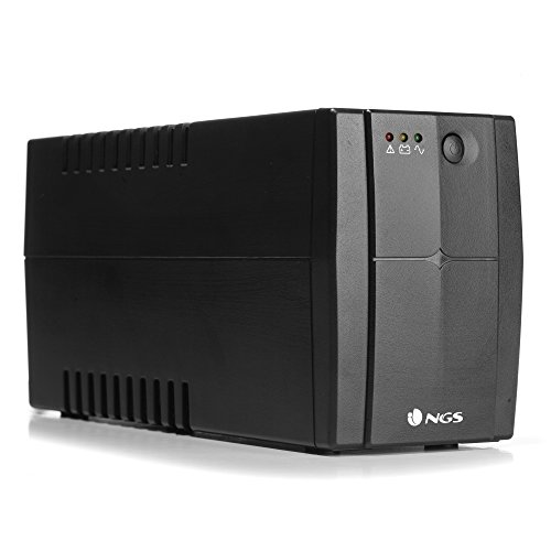 UPS Off-Line 360W Fortress 900 V2. Color Negro. NGS