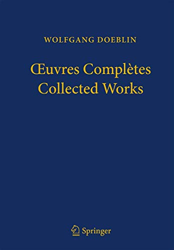 Œuvres Complètes―Collected Works