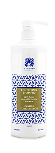 Valquer Profesional Champú profesional fortalecedor con AloeVera, biotina y queratina vegetal - 1000 ml