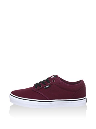 Vans Atwood Canvas, Zapatillas para Hombre, Rojo (Oxblood/White 8J3), 45 EU