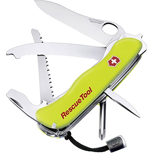 Victorinox Rescuel Tool Navaja, Unisex, flúor, Talla Única