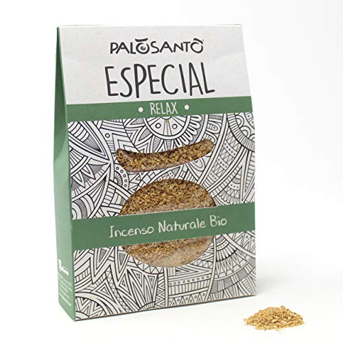 Virutas de Palo Santo - Variedad Especial 80 Gr - Incienso Natural y Original de Calidad chamánica, Perfume para Yoga, meditación, relajación, purificación - Bursera Graveolens